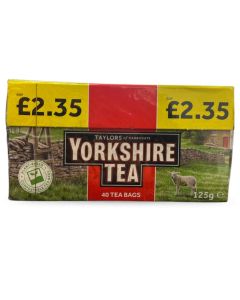 Yorkshire Tea 40 Bags 125g